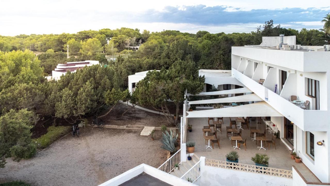 Hostal Aigua Clara Playa Migjorn Exterior foto