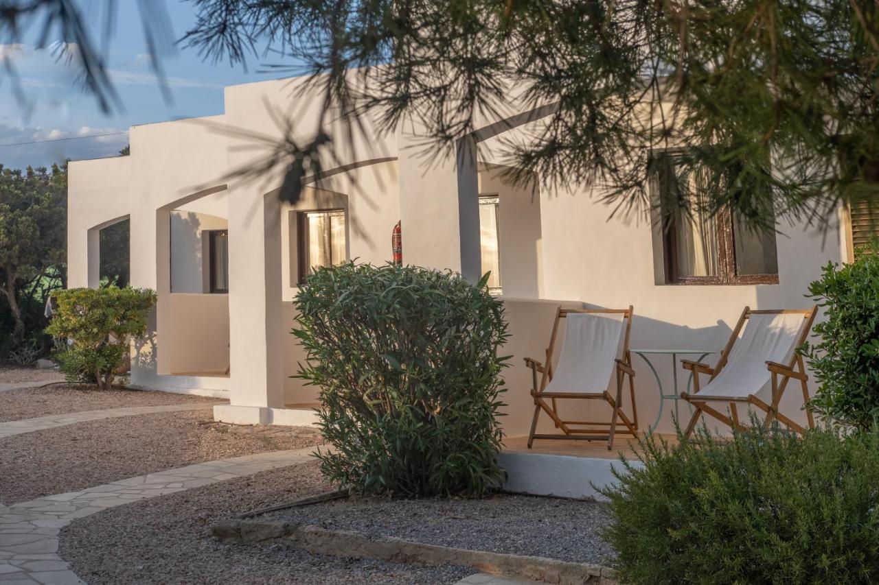 Hostal Aigua Clara Playa Migjorn Exterior foto